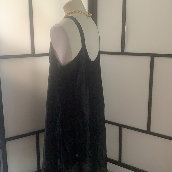 Vintage Women’s Black Slip Size 44 Plus Size I381 - Picture 6 of 9